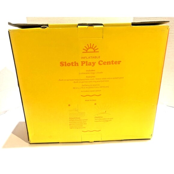 Kids' Sloth Play Center Inflatable Pool - Sun Squad (SEE PHOTOS) - Picture 3 of 3